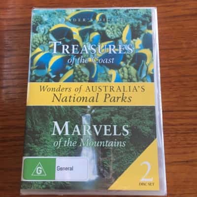 Reader’s Digest Wonders Of Australia’s National Parks SEALED 2Disc Set 