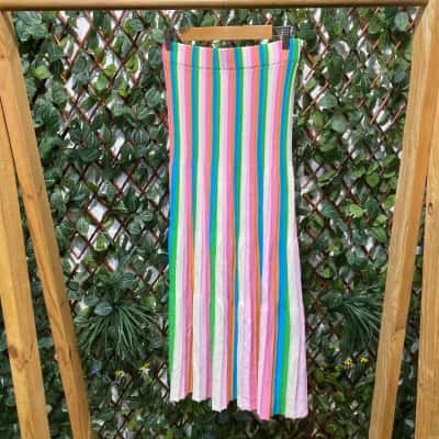 Sheike Womens  Size M Maxi Skirt Multicoloured / Striped 