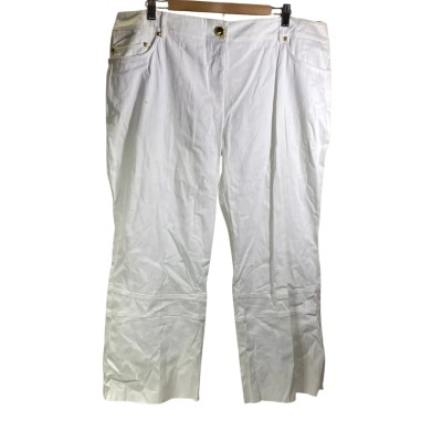 Anthea Crawford Womens White Chinos