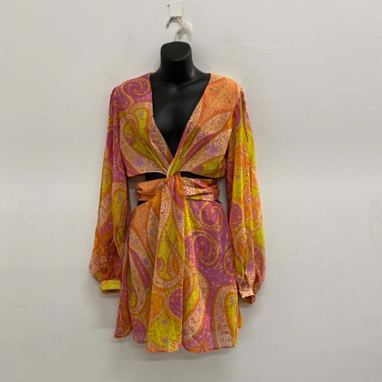 Indefeir Womens Size S Mini Dress Multicoloured (s)