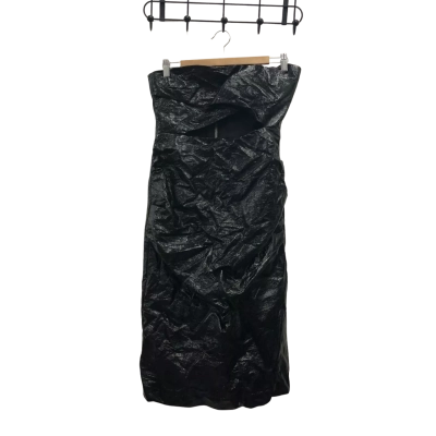 Bec & Bridge Womens  Size 12 Midi Dress Black  