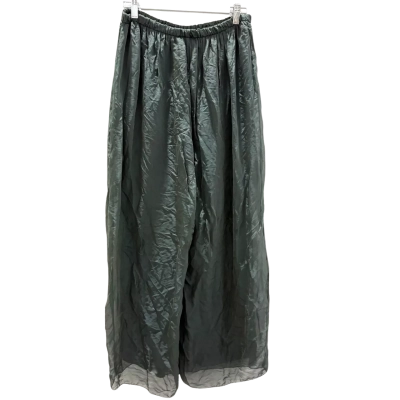  Italian design silk Womens  Size One Size Casual Pants / Wide Leg Pants Green 