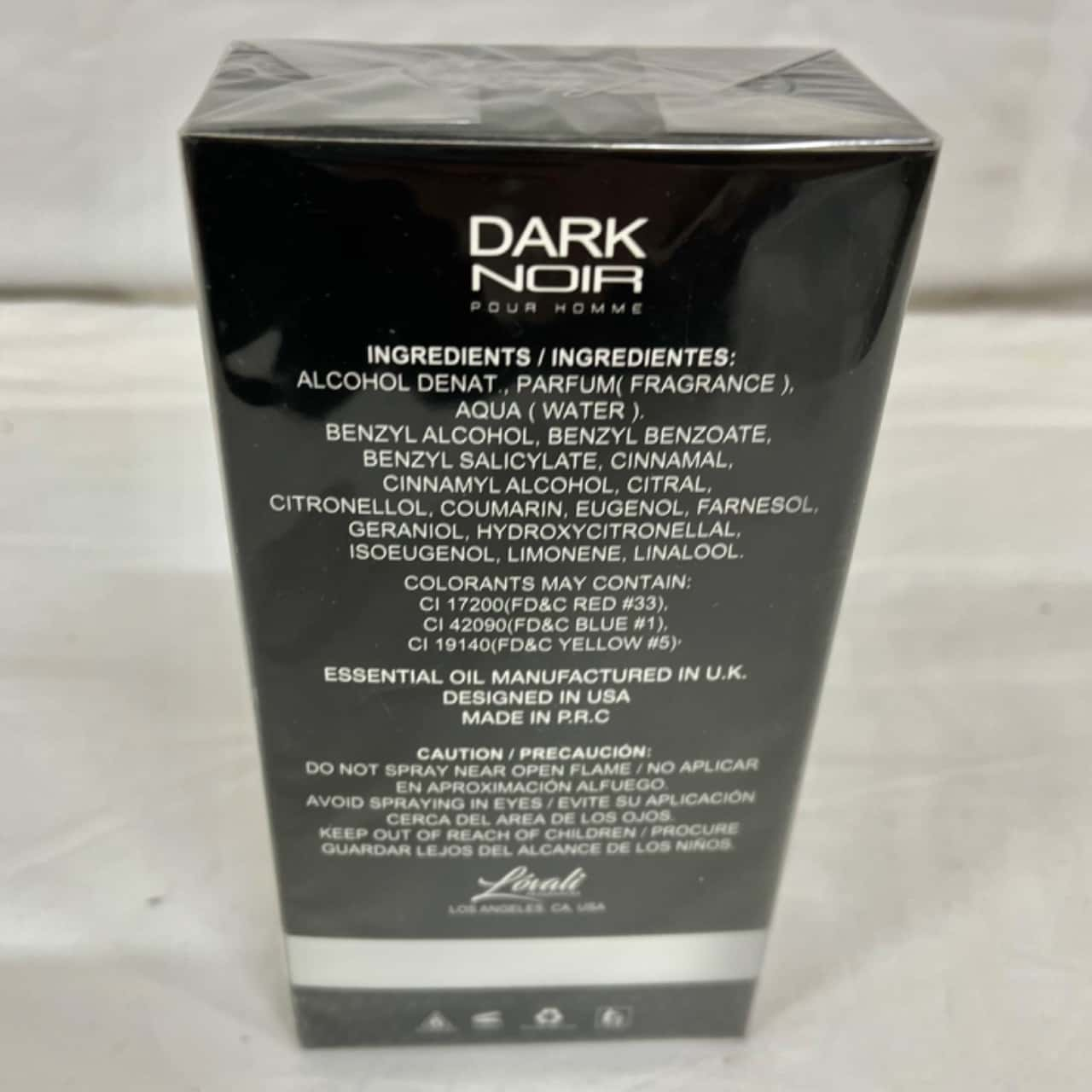 Dark noir best sale pour homme