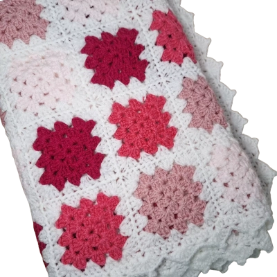 Beautiful Hand Knitted Blanket