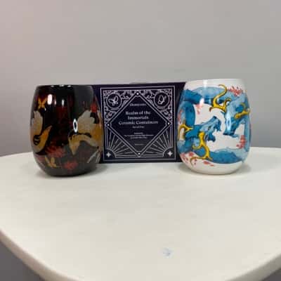 Illumicrate Realm of the Immortals Ceramic Containers , Set of 2