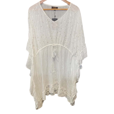 Mystic Monsoon Size 12/14 White Top