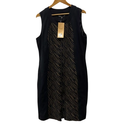 Liz Jordan Womens  Size 16 Midi Dress Black  BNWT$169
