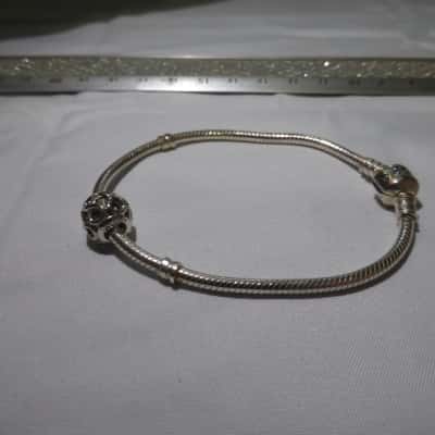 Pandora Women's Charm Bracelet x 1 charm 925 Ale