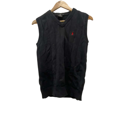Polo Ralph Lauren Mens  Size L Sweater Vest Black  