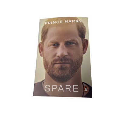Prince Harry spare paperback 