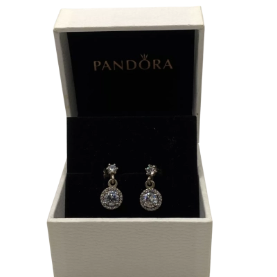 Pandora Womens Earrings Silver 