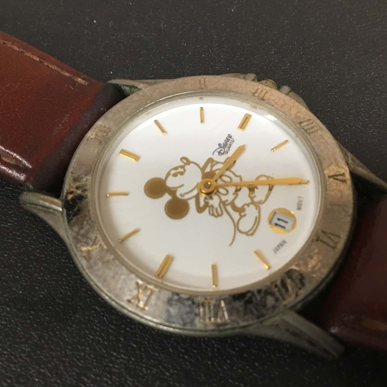 Disney Time Works Watch Stainless Steel Back