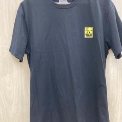  Mens  Size L Printed T  Shirt Black  (8)