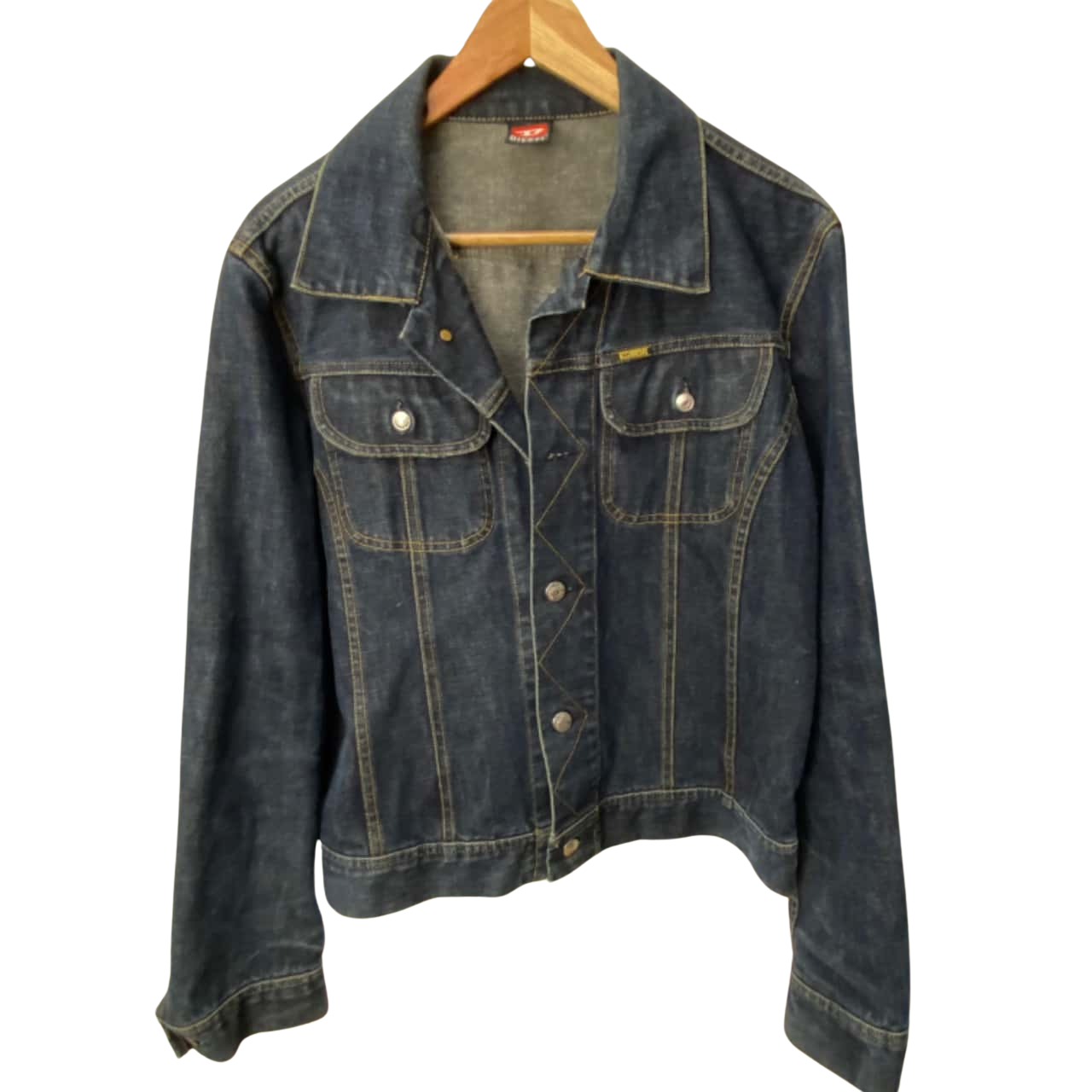 Diesel Mens Size M Denim Jacket Blue (s)