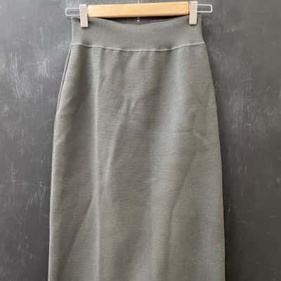 Scanlan & Theodore Size S Pencil Skirt Ash