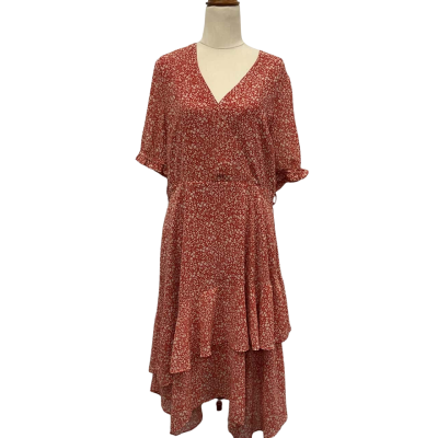 Stella Womens  Size 12 short sleeved Dress Floral 