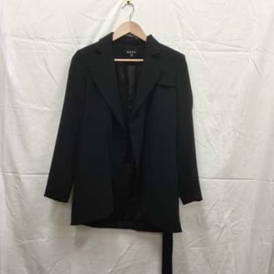 Gasp Womens Size 8 Black Coat