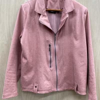 Womens  (11) Size 12 Coral Emily Adam’s Zip Jacket 