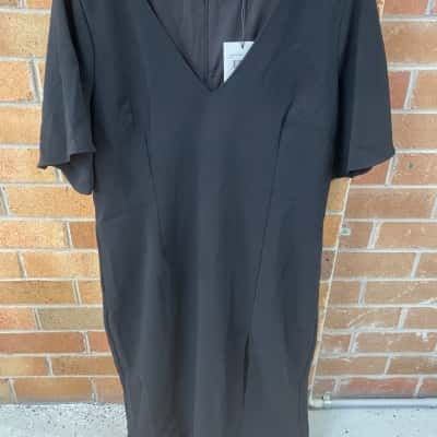 Tussah Womens  Size 18 Midi Dress Black  