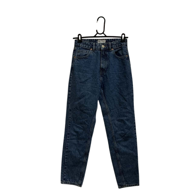 Zara Womens  Size 8 High Waisted Pants Blue 