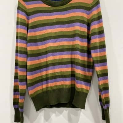 Princess Highway Womens  Size 12 Jumper Coral / Green 