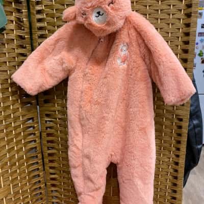  Kids  Size 6-12m Jumpsuit Peach 