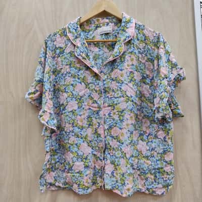 Peter Alexander Womens Size M Pyjamas Floral Set (12)