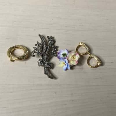  "Circle" 4x Brooch Bundle 