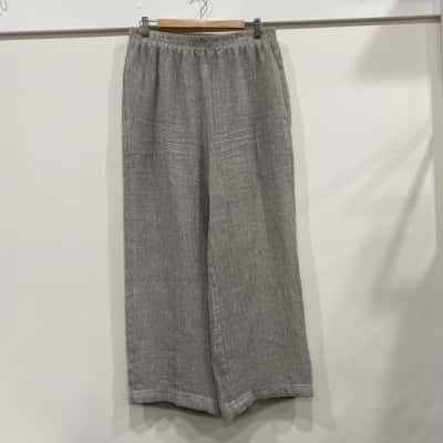 The Ark Womens  Size M Wide Leg Pants Grey 