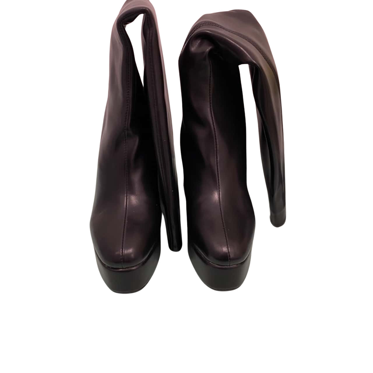 dark green flat shoes