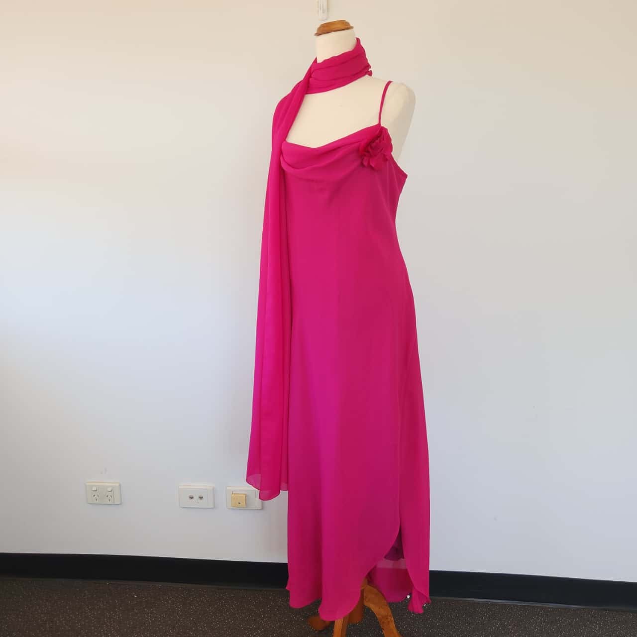 strapless open back dress Pink Balloon Dress – The Tweed Project main image 0