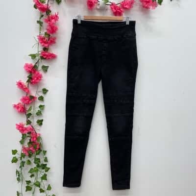 Style Me Over Womens Size 11 Leggings Black  