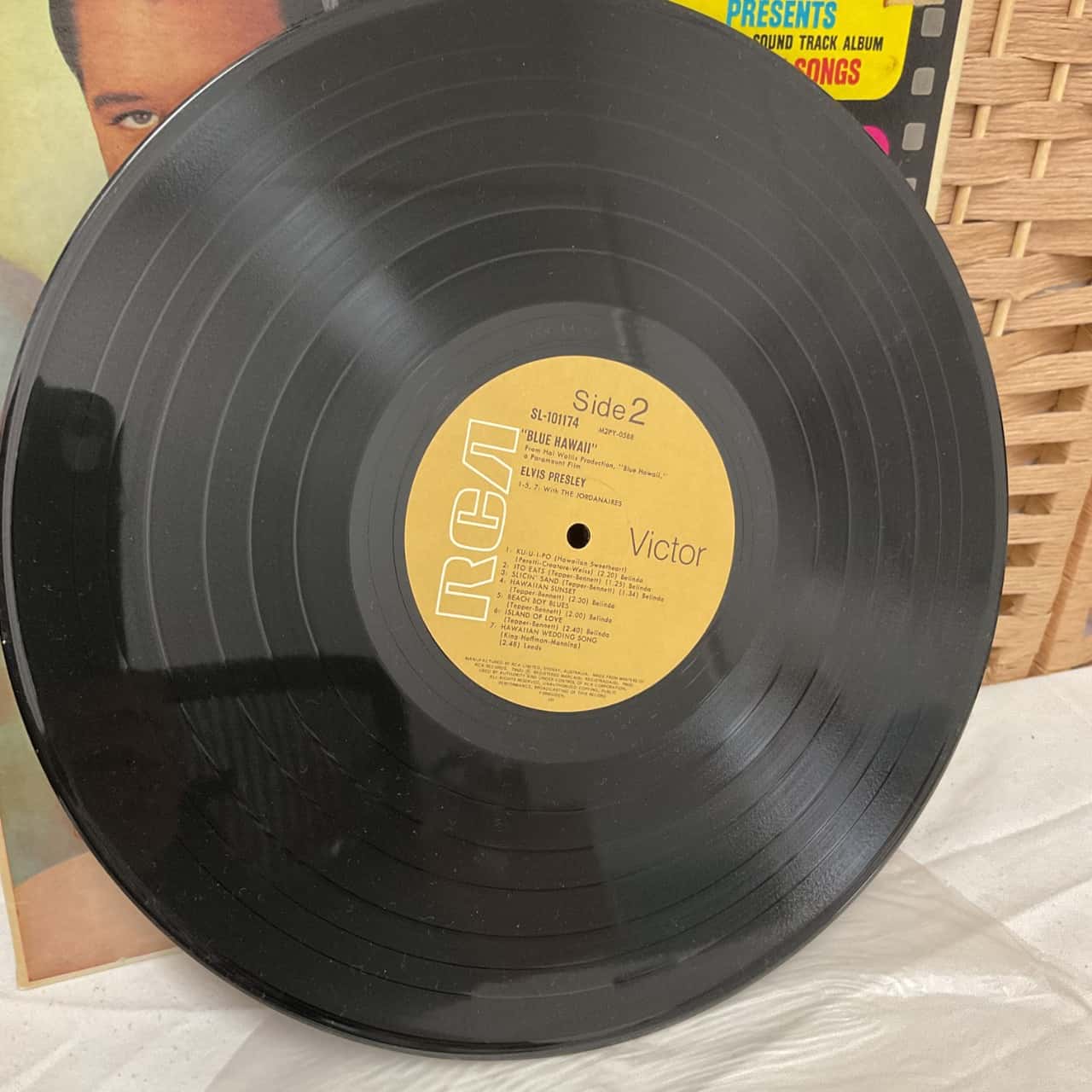 PRICE REDUCED Vintage Elvis Presley Blue Hawaii vinyl LP soundtrack ...