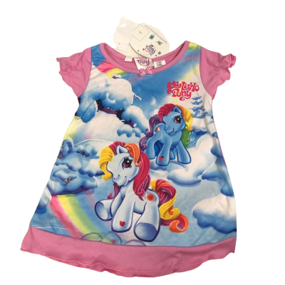 My Little Pony Girls Size 2 Sleepwear Pink - NEW 