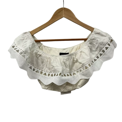Bardot Womens Size XS Cropped Top White