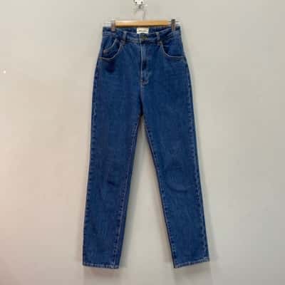 Rollas Womens  Size 9 High-Waisted Jeans Blue 