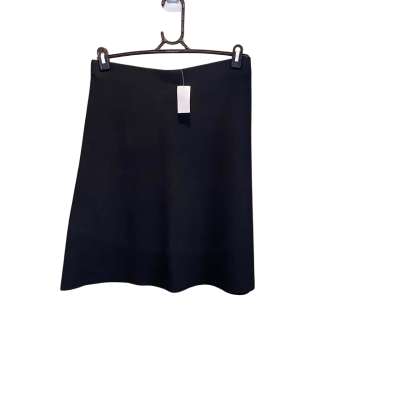 Jacqui-E Womens  Size 10 Black  Knee Length Skirt 