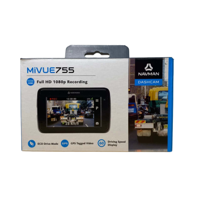 Navman MiVue 755 Dashcam With HD 1080p Recording 