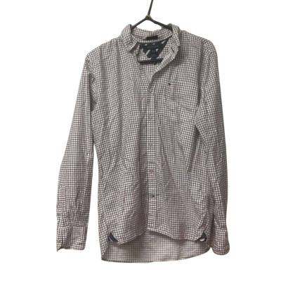 Mens Tommy Hilfiger Size S  Blue / Red Checked Long Sleeve Shirt