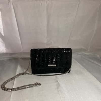  Womens  carvela Bag Black  / Silver 