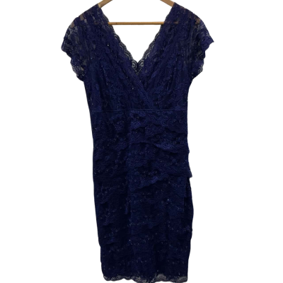 Diana Ferrari dark blue dress, Size M
