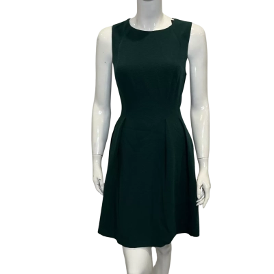 Portmans Womens  Size 14 Sleeveless Dress Dark Green 