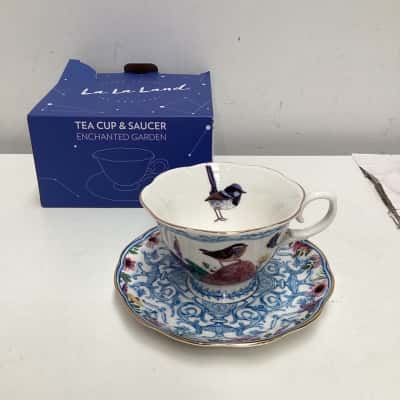 New - LA LA LAND Enchanted Garden  2024 Cup and Saucer