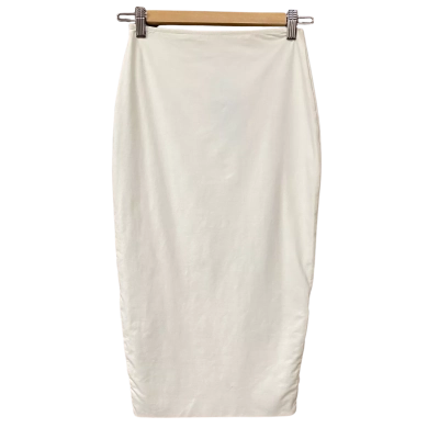 BNWT Kookai Womens Size 1 White Bodycon Skirt