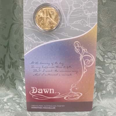 2025 Dorothea Mackellar “Dawn” 50-cent Uncirculated Carded Coin