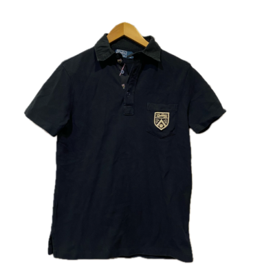 Polo Ralph Lauren Womens Top Size S Polo Shirt Black  / White 