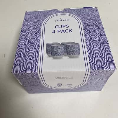 Crofton 4 Pack New Bone China 243 mL Cups
