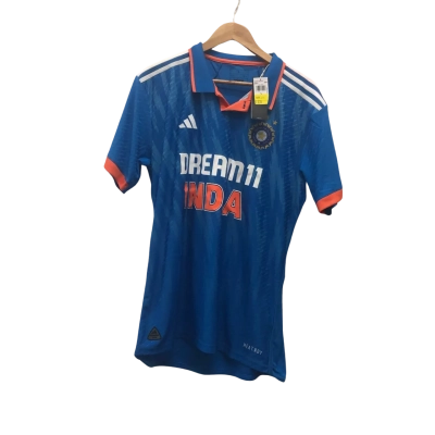 Adidas Dream 11 India Cricket Mens  Size L Jersey Blue BNWT$70