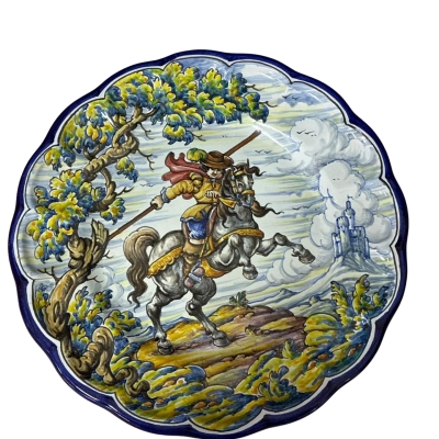 Antigua “Casa Talavera” plate