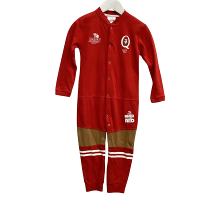  Reds Official Merchandise  Size 3 Jumpsuit Red 